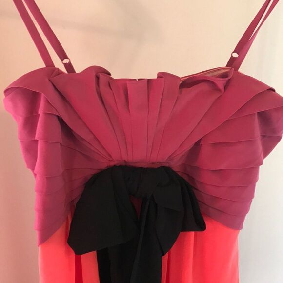 ark & co. chiffon party mini-dress - size Large - Picture 4 of 6